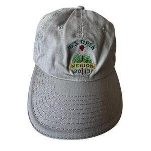 USGA Trucker Hat US Open Marion Cap USGA Member Beige Logo